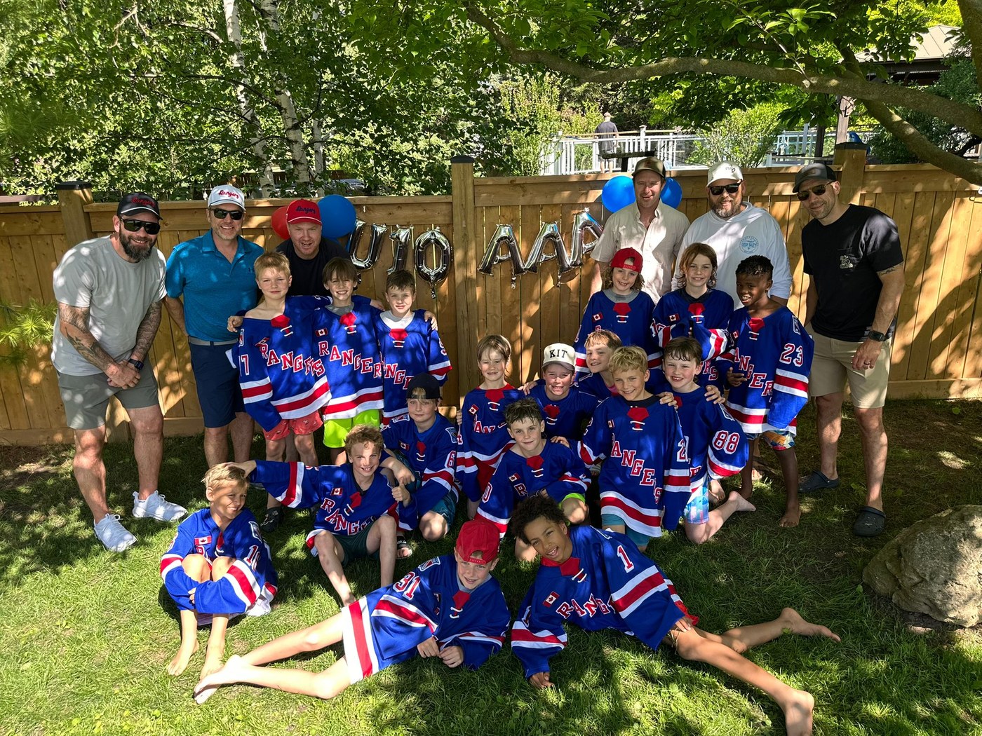 The Kitchener Jr. Rangers U10 AAA team